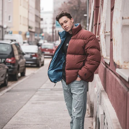 Пуховик мужской